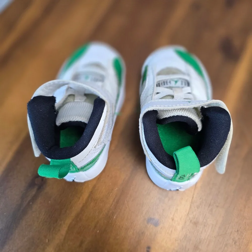 Jordan Jumpman MVP Toddler Lucky Green White DQ8433-130 Size 4C G1